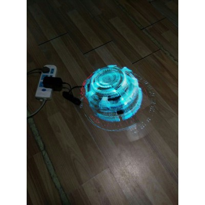 全息廣告機，3D懸浮全息投影，全息小風扇