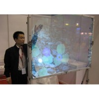 互動(dòng)櫥窗專(zhuān)用全息投影膜,全息正投玻璃