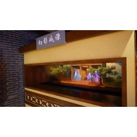 全息透明投影膜/全息舞臺(tái)膜/幻影成像膜幻影舞臺(tái)膜效果